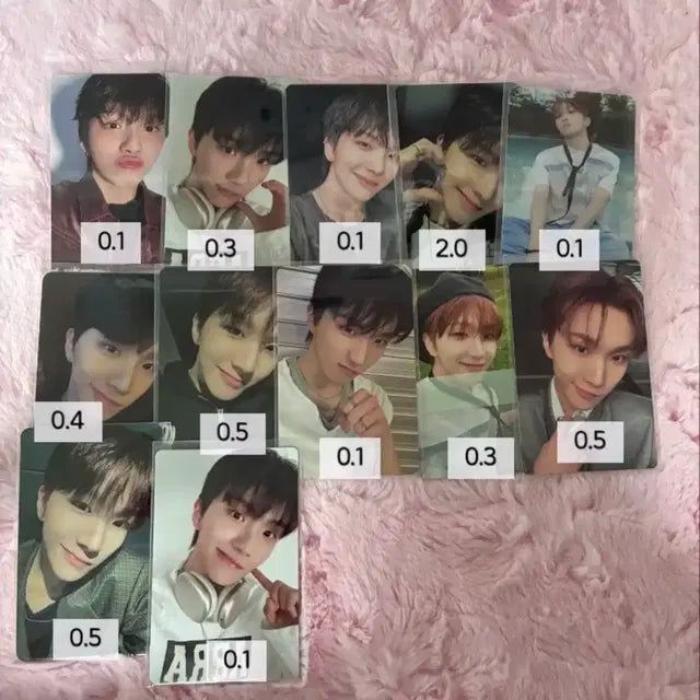 보넥도 운학 포카 판매