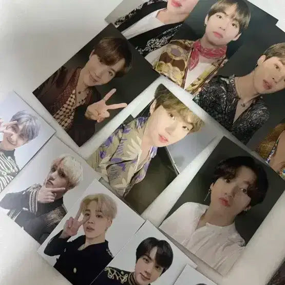 방탄 bts 일본 럽셀클립보드 포카세트+일본 럽셀 택 포카 세트