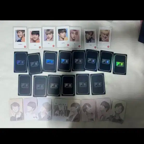방탄 bts 희귀포카 모음 클라우드베리+휠라온+엘지 일괄 all 29장