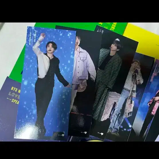 방탄 bts 럽셀 상파울루 랜덤 북마크 7장 드볼