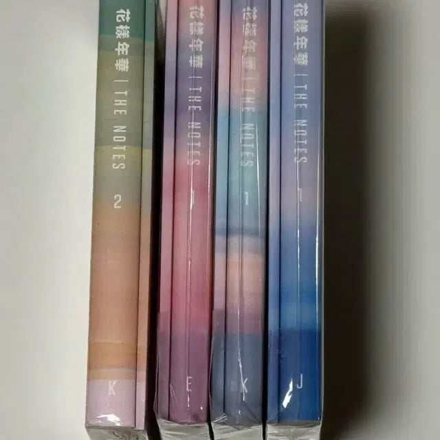 BTS 방탄 화양연화 더노트 THE NOTES 1 +2 미개봉 일괄