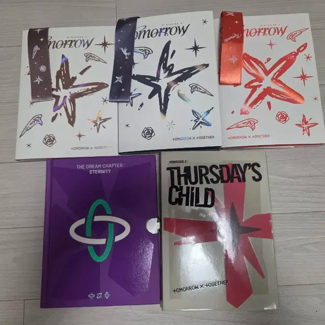 투모로우바이투게더 앨범 일괄로 팔아요
