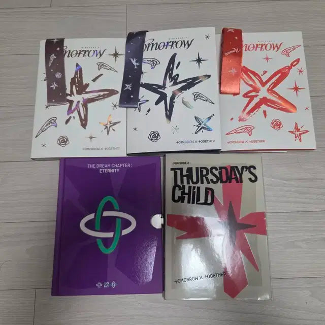 투모로우바이투게더 앨범 일괄로 팔아요