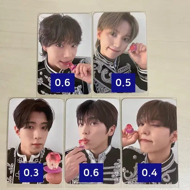 온앤오프 앙콘 5만원 특전포카