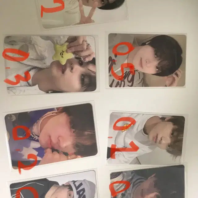 해찬 마크 지성 포카