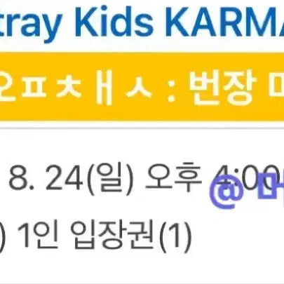 스키즈 카르마 스트레이키즈 승민 팝업 엠디 포카