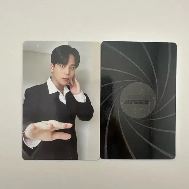 에이티즈 미국 포카 스파이 버젼 종호 포카