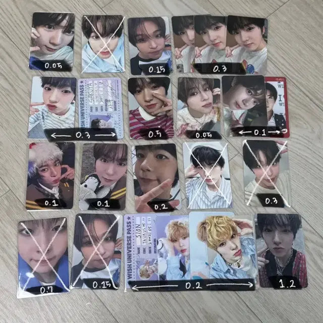 엔시티 위시 포카 리쿠 시온 사쿠야 료 md 팝팝 5만원
