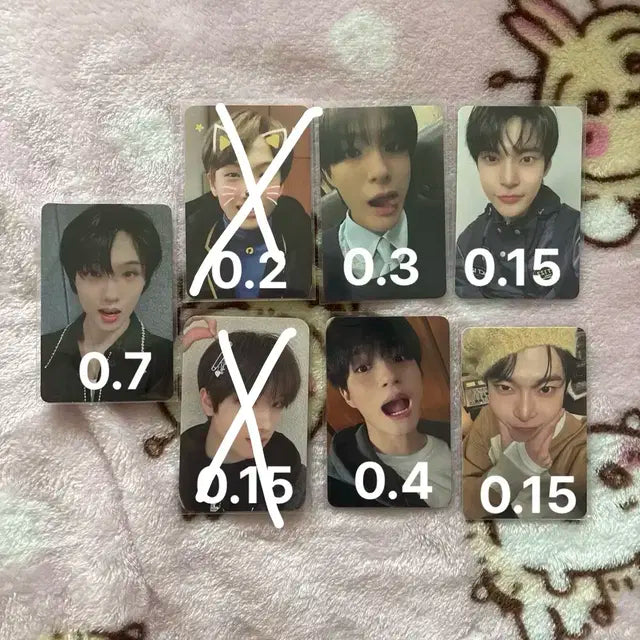 엔시티127 엔시티드림 도영 제노 지성 포카 일괄 가능