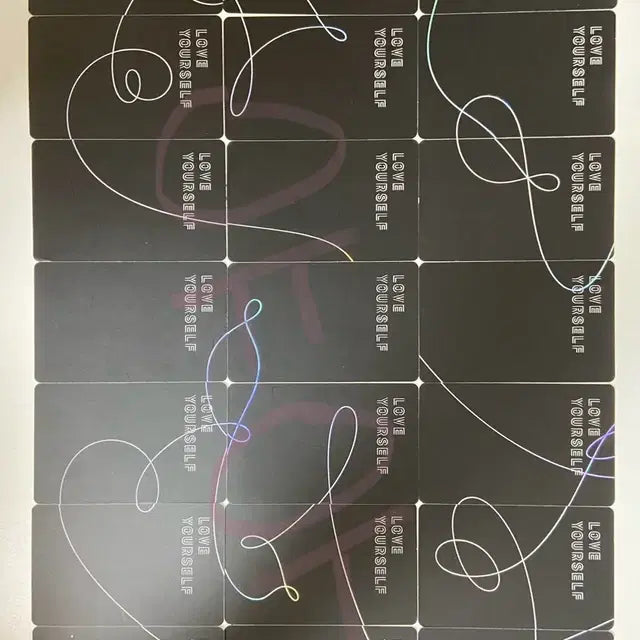 방탄 love yourself 포카