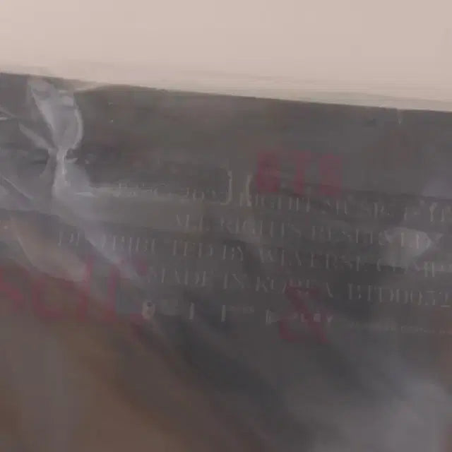 정국 포토북 포토폴리오 화보 미개봉