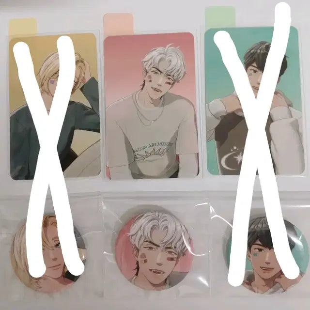 처분)플레이브 xblush 은호(포카+뱃지)일괄