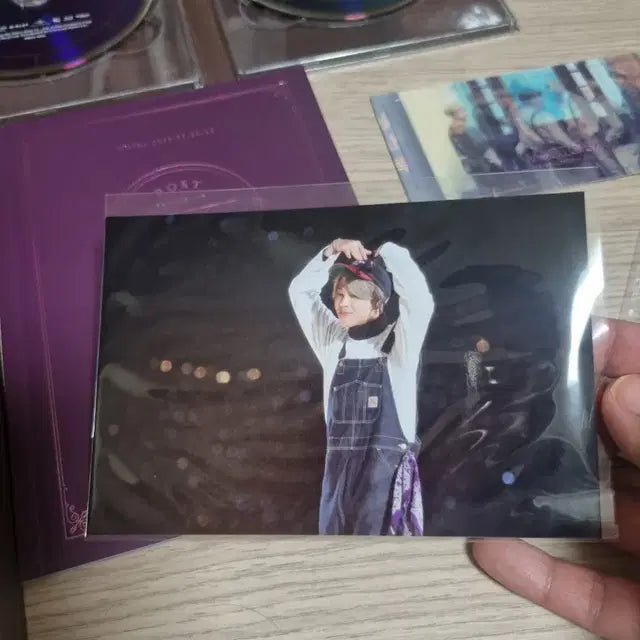 방탄 일본 매직샵 블루레이 지민 인화사진 포함 풀셋 양도. bts