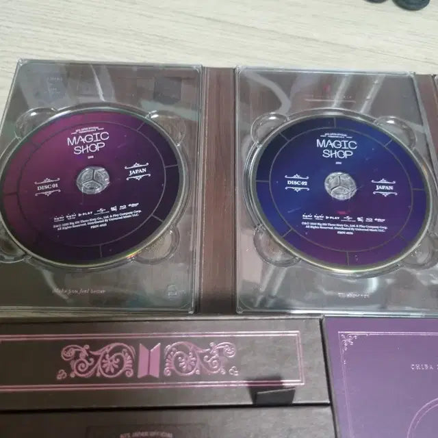 방탄 일본 매직샵 블루레이 지민 인화사진 포함 풀셋 양도. bts