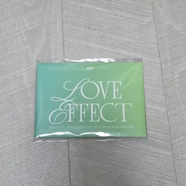 온앤오프 미개봉 앨범 love effect 바람이 분다
