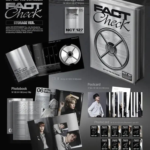 엔시티127 Fact Check 팩트체크 스토리지 앨범
