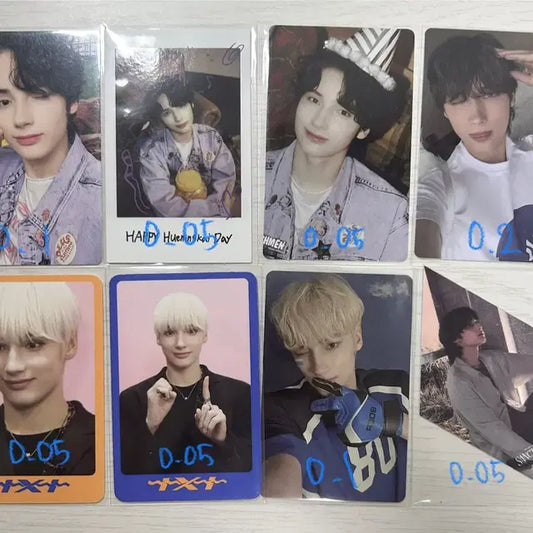 TXT 투바투 휴닝카이 포카 시그 디아이콘 멤버쉽 생츄어리