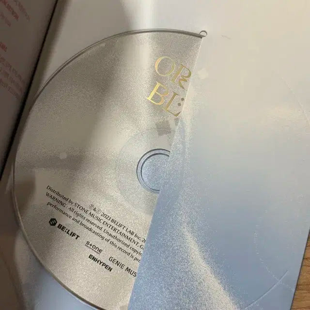개봉앨범 오렌지블러드 엔진반 성훈 포카포함