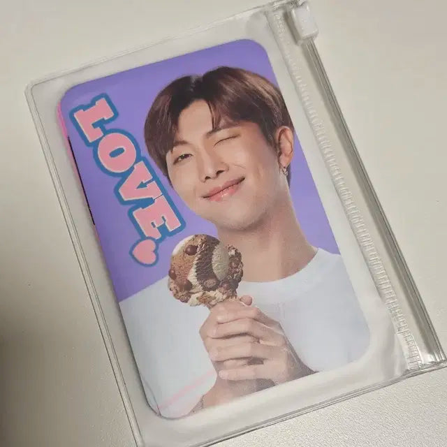 방탄소년단 bts 배스킨라빈스 포토카드