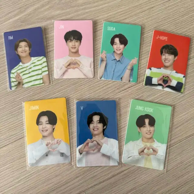 방탄 사이다,배스킨라빈스 콜라보 포카