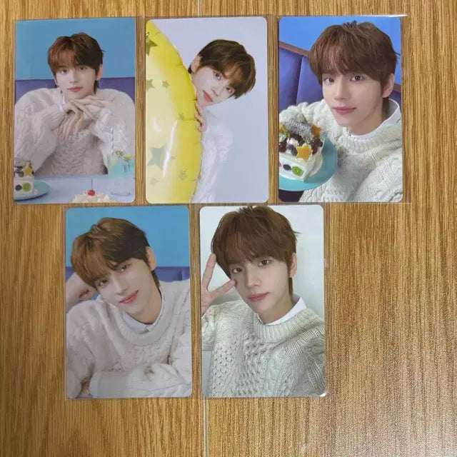 투어스 신유 생일박스 포카 일괄 미공포 특전