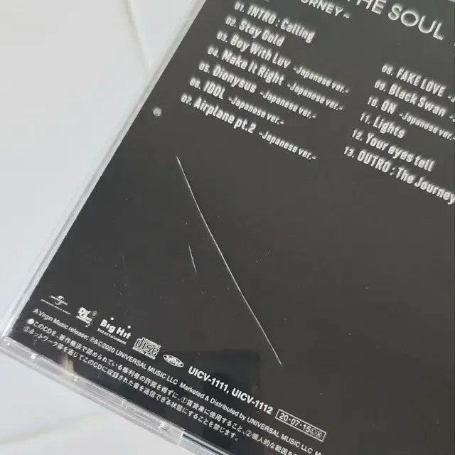 방탄소년단 맵오프더소울 7 재팬 호피포카 + cd