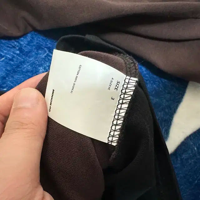 민킴호 A Sleeve 티셔츠 Size 3