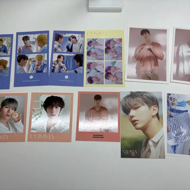 (급처인하)몬스타엑스 일괄로!! 포카 및 엽서 급처해요