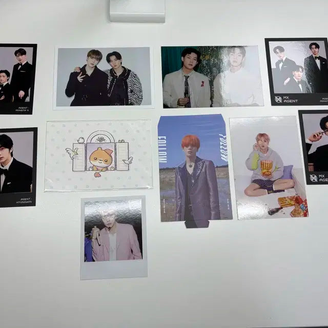 (급처인하)몬스타엑스 일괄로!! 포카 및 엽서 급처해요