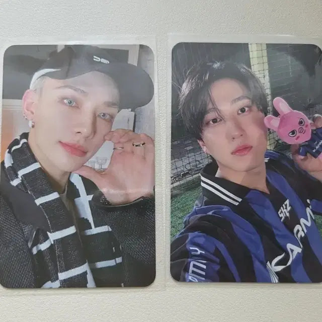 스키즈 카르마 현진 창빈 돼끼 포카