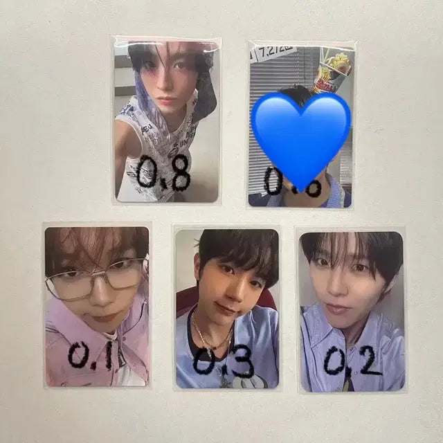 엔시티위시 포카 판매합니다 유우시재희료