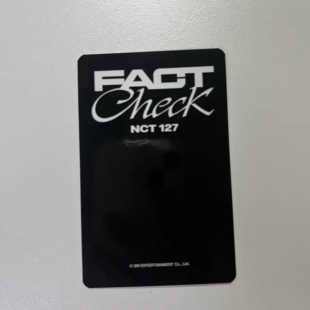NCT 팩트체크 재현 포카
