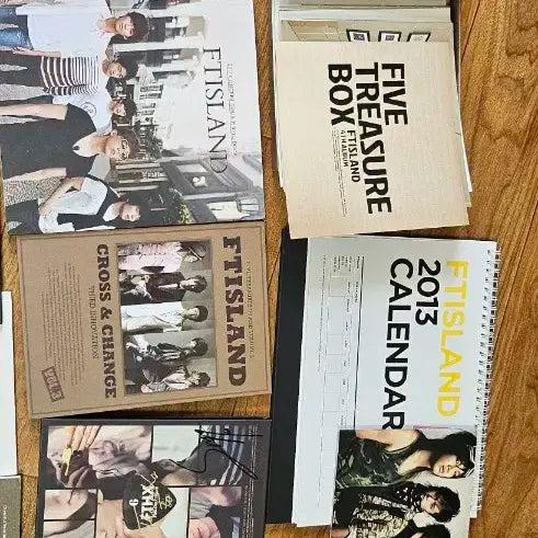 FT아일랜드 화보집,포카(CD없음) 일괄