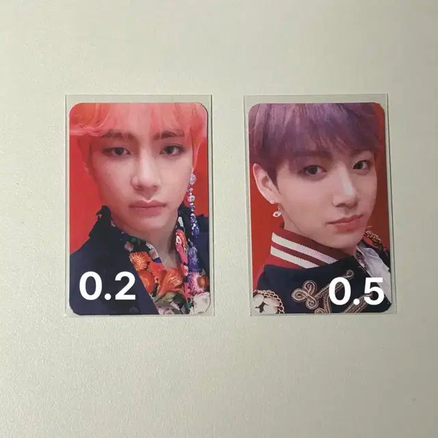 방탄소년단 럽유얼셀프 포카 팔아용
