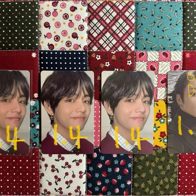 방탄소년단 앨범 포카 양도 (엔오~버터)
