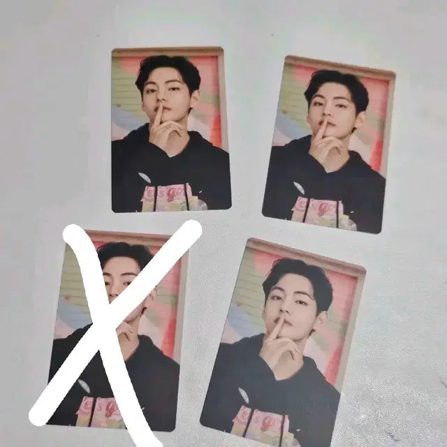 BTS 뷔 필라 휠라 포카