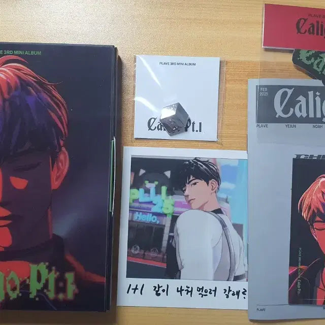 플레이브 칼리고 뱅가드 버전 슈참 포함 개봉앨범 양도