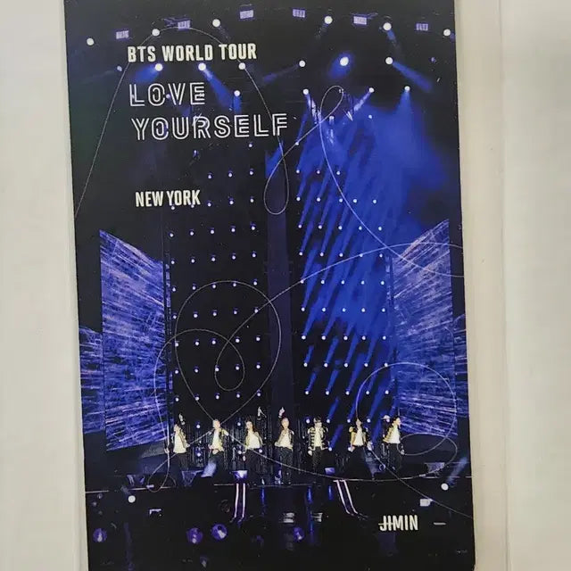 방탄 bts 럽셀콘 뉴욕 블루레이 지민포카 포함