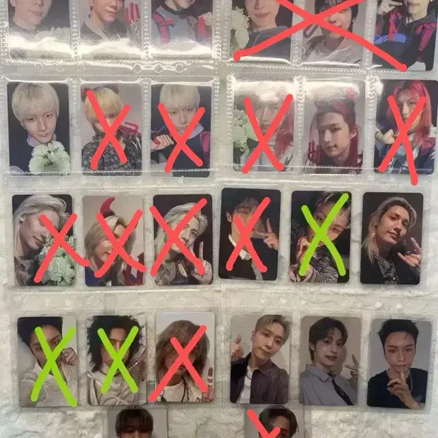 엑디즈 정수 포카 미공포 앨포 럭드 건일 정수 가온 오드 준한 주연