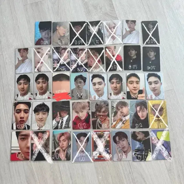 EXO 엑소 포토카드 일괄양도