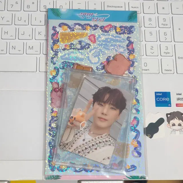 데이식스 이오데 해변의달링 포토카드 데코 세트 탑꾸