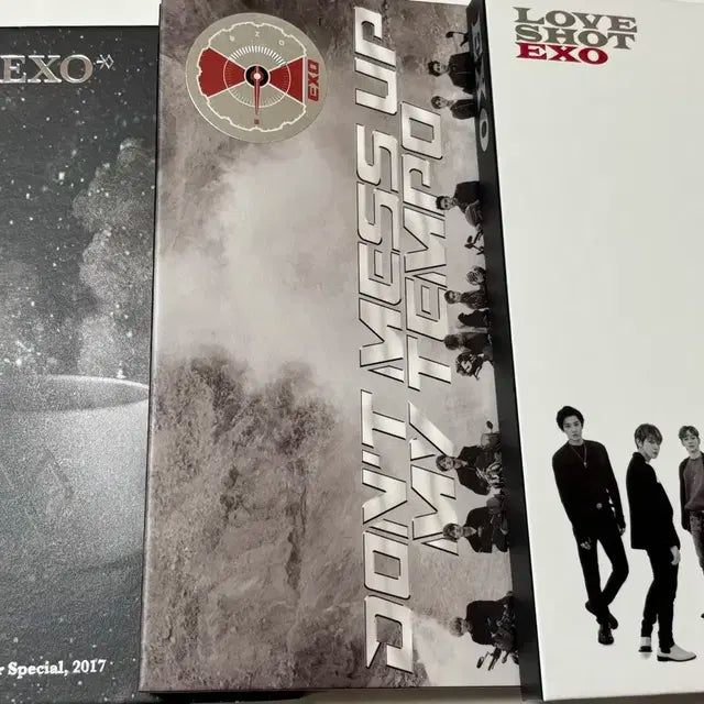 엑소 앨범 일괄 판매(유니버스/템포/러브샷)