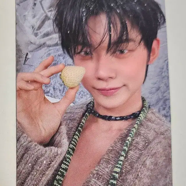 투바투 범규 포카홀더 키링 양도