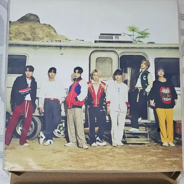 방탄 더베스트 포토 캔버스 BTS 단체, 정국 퍼플 오렌지 미개봉