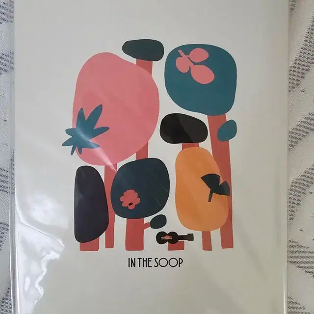 방탄소년단 인더숲 패브릭 포스터, 아크릴 프레임, 포스트카드북