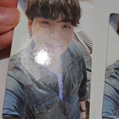BTS 슈가 버터 위버스 포카
