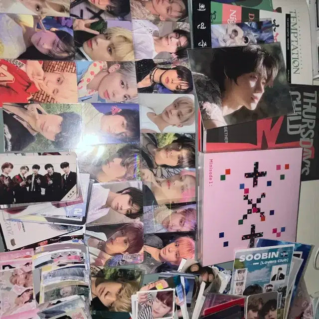 투모로우바이투게더 공개앨범 포카 굿즈 일괄!! 급처