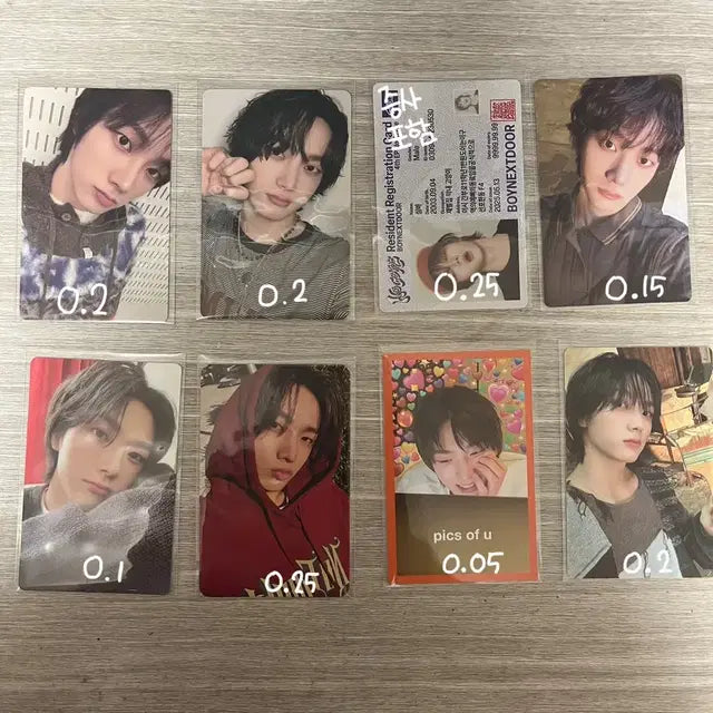 급처) 보이넥스트도어 포카 팔아요!!