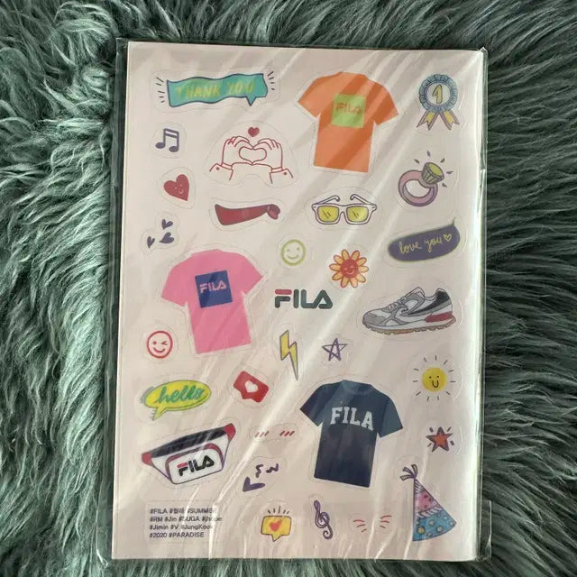 방탄소년단 FILA Summer Collection 카달로그