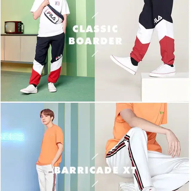 방탄소년단 FILA Summer Collection 카달로그